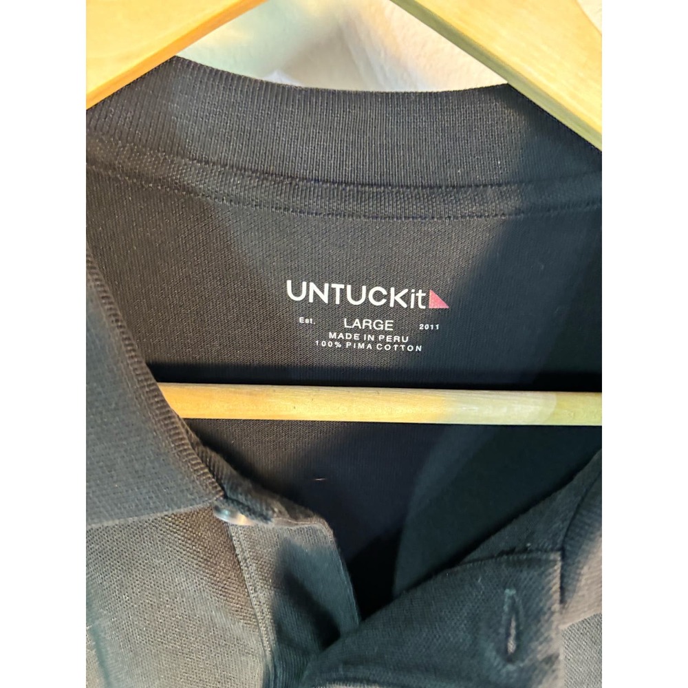 UNTUCKit long sleeve‎ polo